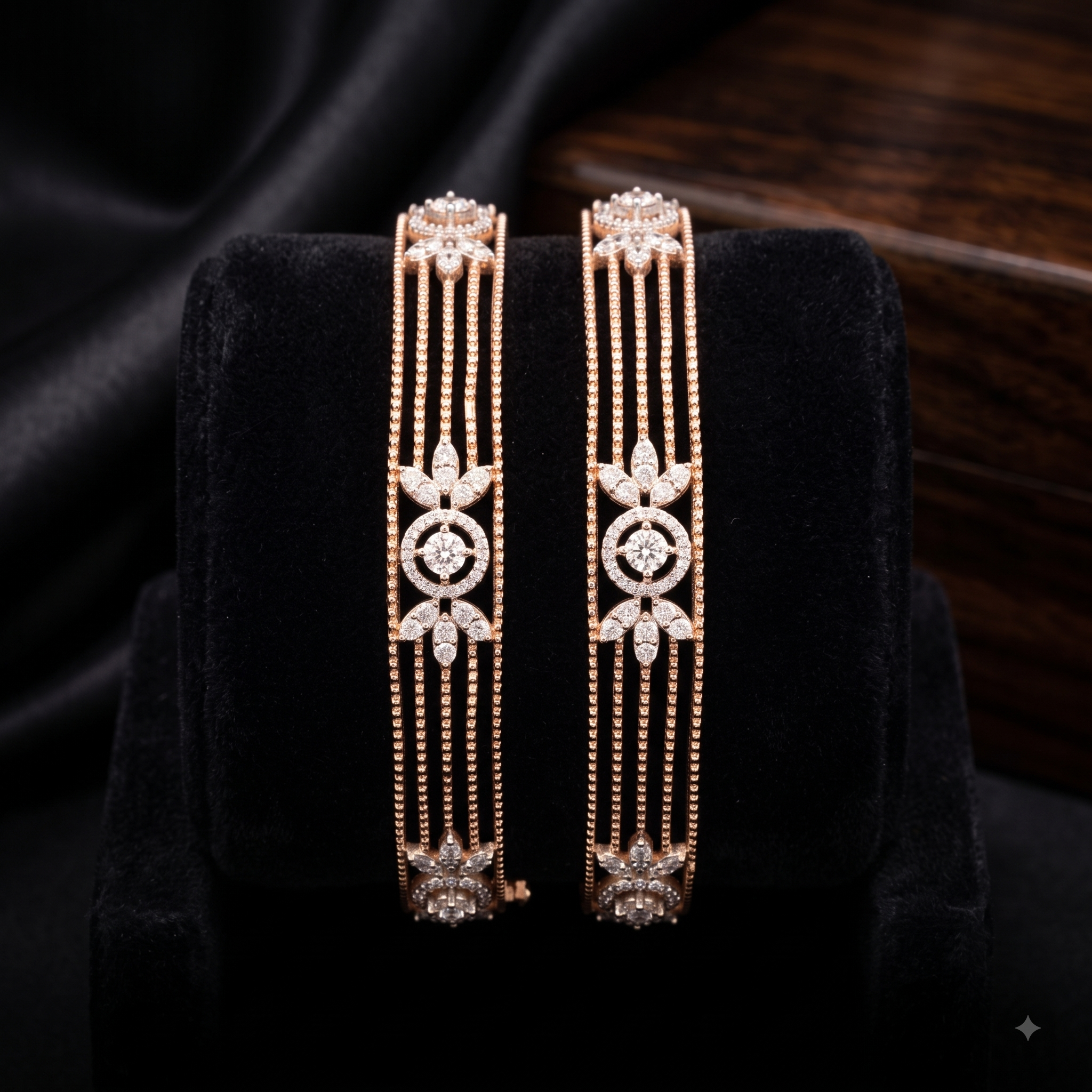 Bridal Diamond Necklace Set Complete