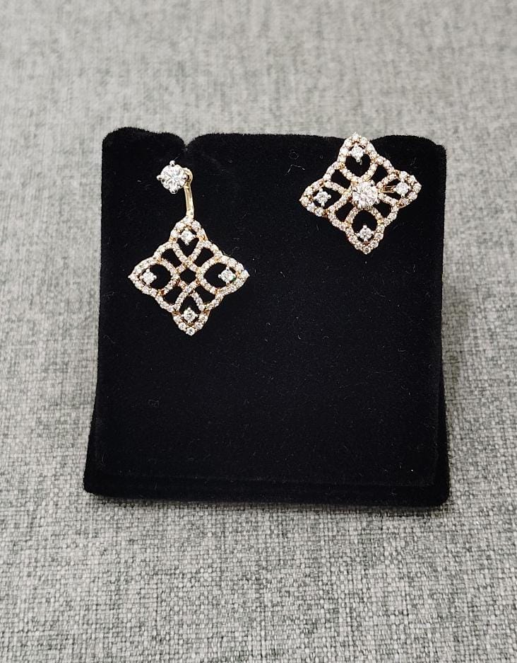 Elongated Diamond Pendant