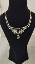 Elaborate Diamond Necklace Set